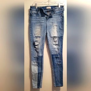 EUC Jessica Simpson Kiss Me Super Skinny Blue Jeans
